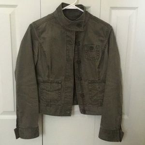 Gap Military style green jacket size 4